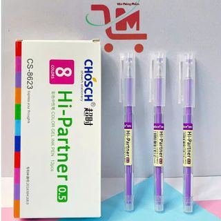 HỘP 12 BÚT GEL CHOSCH HI-PARTNER SP0454 - LADY'S PASSION