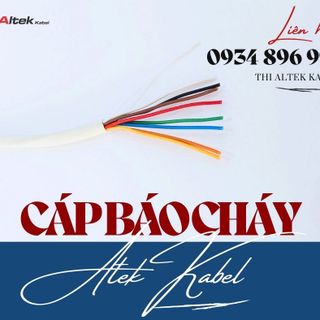 Cáp Báo Cháy 4-6-8 Lõi 0.22mm² – Dây Báo Cháy TCVN – Giá Tốt