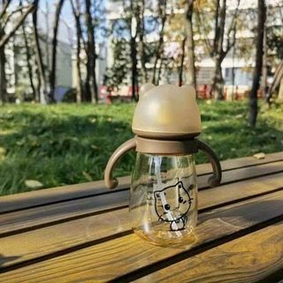 BÌNH SỮA 300ML HÌNH MÈO CHO BÉ