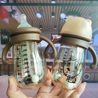 BÌNH SỮA 300ML HÌNH MÈO CHO BÉ