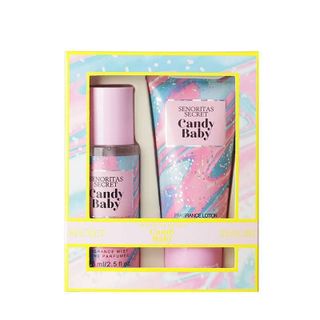 Set Quà Tặng 1 Chai Xịt Thơm SENORITAS SECRET 75ml Và 1 Tuýp Dưỡng Thể LOTION SENORITAS SECRET 75ml
