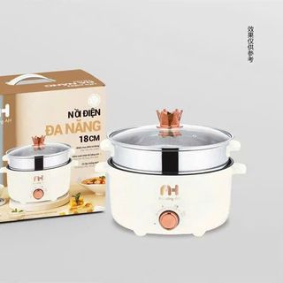 NỒI LẨU ĐIỆN KÈM XỬNG HẤP AMAZING 18CM