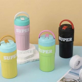 Bình Ly Giữ Nhiệt Inox Super Trà Hoa (Thùng 50 Cái)