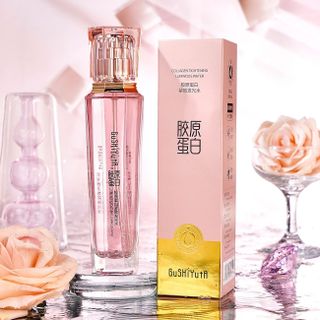 Nước hoa hồng dưỡng ẩm kết cấu tươi mới Chăm sóc da mặt Collagen Gushiyuta 120ml
