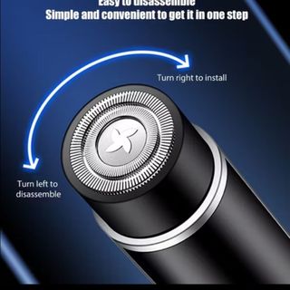Máy cạo râu mini cầm tay thông minh – Sạc USB, lưỡi kép sắc bén, êm ái tiện lợi cho nam giới