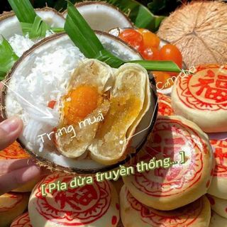 SET BÁNH PÍA DỪA NON TRỨNG MUỐI 300G – CHUẨN VỊ TRUYỀN THỐNG - WINNIE HOUSE