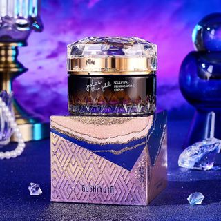 Kem dưỡng da GuShiyuta Polar Blue Gold 50g Sculpting Firming Spring Cream, dưỡng ẩm, nâng cơ, chống lão hóa, làm săn chắc da.
