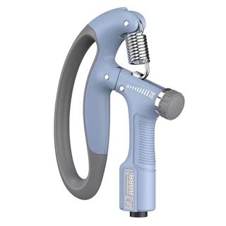 Kìm bóp tay chữ D có bộ đếm số, dụng cụ tập tay tại nhà nam nữ tiện lợi điều chỉnh lực 10 - 100kg - SP082