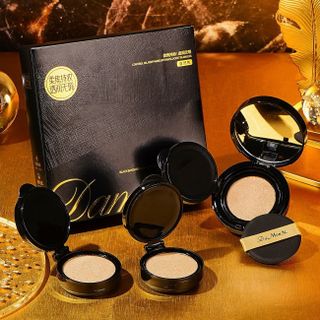 DaMonAe Phấn nước BB che khuyết điểm & dưỡng ẩm (Black Bandage Light Concealer Soft Light Air Cushion BB Cream) 15g x 3 hộp