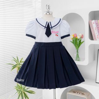 Xưởng sản xuất áo đầm quần tây sơ mi học sinh các cấp đồ đi học bé trai bé gái