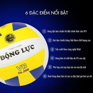 BÓNG CHUYỀN ĐỘNG LỰC DL 200