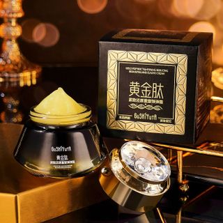 Kem dưỡng GuShiyuta Gold Peptide Dưỡng ẩm, căng bóng, chống nhăn, phục hồi và săn chắc da (hũ cao cấp 50g)