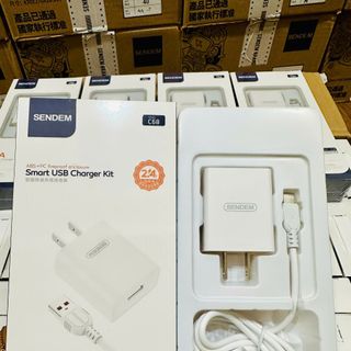 Bộ sạc Sendem C68 2.4A Chân IPhone (Có VAT)