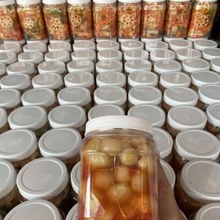 Cà Pháo Chua Ngọt Hủ 1kg (Thùng 50 Hủ)