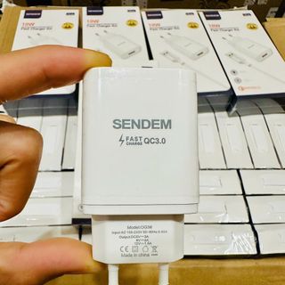 Củ sạc nhanh Sendem OG36 QC3.0 18W chuẩn Châu Âu (Có VAT)