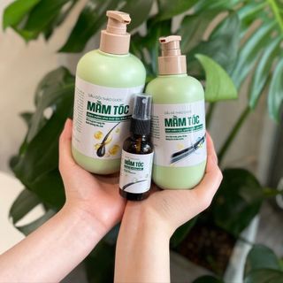 Mầm Tóc - Bộ Gội Xả & Xịt Dưỡng Thảo Mộc