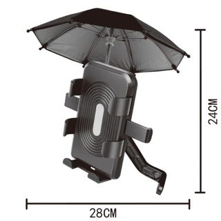 GIÁ ĐỠ ĐIỆN THOẠI XE MÁY CÓ Ô DÙ S506