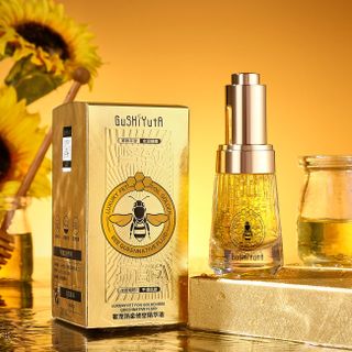 Tinh Chất Dưỡng Da GUSHIYUTA Bee Queen Active – Serum Sữa Ong Chúa Vàng, Cấp Ẩm & Phục Hồi Da 30ml