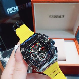 HOT DEAL ĐỒNG HỒ NAM TRUNG CẤP RITRARD MILLER NIỀNG TRƠN