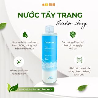 Sale Cận Date - Combo 3 Chai Nước Tẩy Trang Thuần Chay J’essence Vegan Cleansing Water - Hàn Quốc 300ml