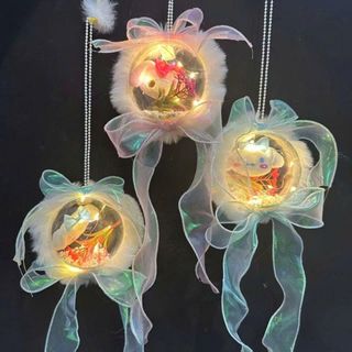 LỒNG ĐÈN BÓNG NƠ CÓ ĐÈN LED