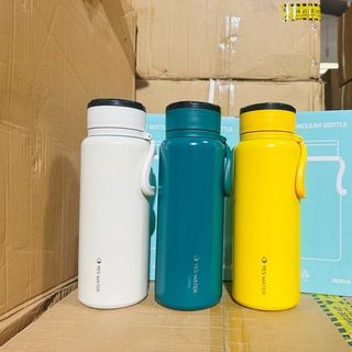 Bình Ly Giữ Nhiệt Inox 1200ml Xanh Vàng (Thùng 40 Cái)