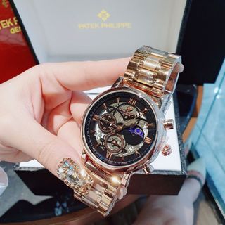 XẢ KHO ĐỒNG HỒ NAM TRUNG CẤP FATEK CHONOGRAP KÍNH ÁNH THỦY