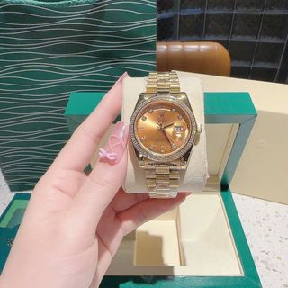 ĐỒNG HỒ NAM CAO CẤP RÔLET MẠ PVD VÀNG GOLD AUTOMATIC