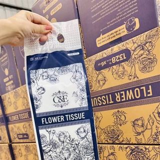 Giấy Rút Khô Treo 4 Lớp C & E Màu Xanh Dương Đậm Có Hóa Đơn (Thùng 6 Gói x 1328 Tờ)