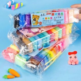 ĐẤT SÉT TỰ KHÔ AN TOÀN CHO BÉ 24 MÀU