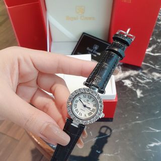XẢ KHO ĐỒNG HỒ NỮ THỜI TRANG RODAL DÂY DA VIỀN HỘT XOÀN