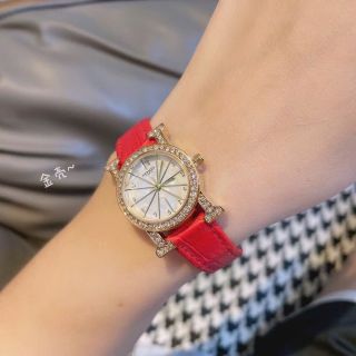 XẢ KHO ĐỒNG HỒ NỮ THỜI TRANG HERMEC MẶT TRÒN CHỮ H