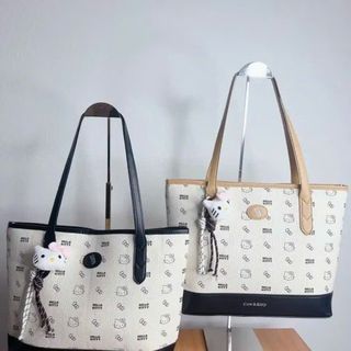 TÚI XÁCH NỮ KẸP NÁCH HELLO KITTY CỰC XINH – TẶNG MÓC KHÓA MÈO W762 - WINNIE HOUSE