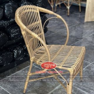 Ghế mây nhựa cafe ngoài trời giá tại xưởng HTT