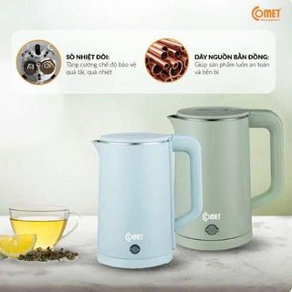 ẤM SIÊU TỐC 1,8L COMET CM8226