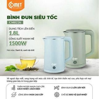 ẤM SIÊU TỐC 1,8L COMET CM8226