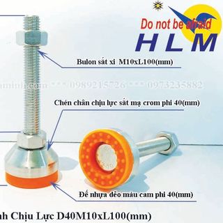 Chân tăng chỉnh chịu lực D40M10xL100(mm) | Chân tăng chỉnh chịu lực | Chân tăng chỉnh