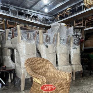 Ghế thúng bành nhựa giả mây thanh lý gấp 30 cái hàng mới