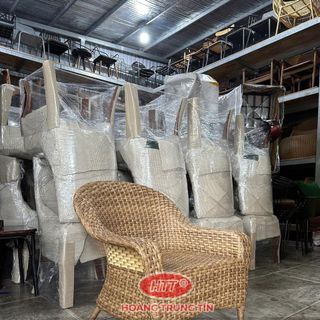 Ghế thúng bành nhựa giả mây thanh lý gấp 30 cái hàng mới