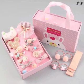 HỘP DÂY CỘT TÓC HAPPY MÀU HỒNG