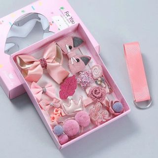 HỘP DÂY CỘT TÓC HAPPY MÀU HỒNG