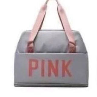 TÚI DU LỊCH PINK 2 TẦNG GẤP GỌN CAO CẤP WH144 - WINNIE HOUSE