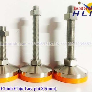 Chân tăng chỉnh chịu lực D80M20xL150(mm) | Chân tăng chỉnh chịu lực | Chân tăng chỉnh