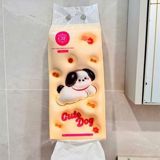 Giấy Rút Khô C & E Cute Dog Có Hóa Đơn (Thùng 4 Gói x 1280 Tờ)