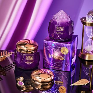 Kem Dưỡng Da GuShiyuta Purple Ice Crystal 50g – Làm Dịu, Dưỡng Trắng & Giữ Ẩm Da