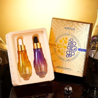 Bộ Serum GUSHIYUTA Essence 30ml x 2 – Tinh Chất Ngày & Đêm Chống Nhăn, Nâng Cơ & Tái Tạo Da