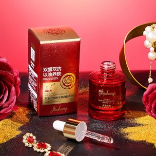 Tinh Dầu Dưỡng Da Jieshang – Double Rose Essence Oil Chống Lão Hóa & Dưỡng Ẩm 40ml