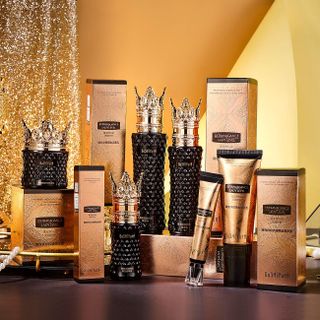 Bộ Mỹ Phẩm GUSHIYUTA G288 – Set Dưỡng Da Black Gold 6 Món, Chống Nhăn & Ngăn Ngừa Lão Hóa