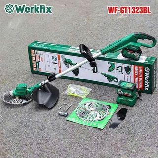 MÁY CẮT CỎ 2 PIN 15 CELL WORKFIX WF GT1323BL