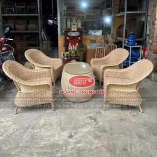 Thanh lý ghế mây nhựa cafe cao cấp số lượng 30 ghế mới 100%